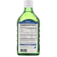 Carlson Labs, Norwegian Super D Omega-3 с натуральным вкусом лимона, 250 мл - Image 2