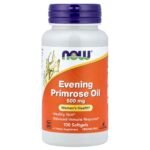 NOW Foods - Evening Primrose Oil, Масло примулы вечерней, 500 мг, 100 капсул