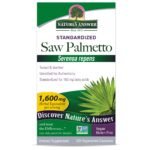 Nature's Answer, saw palmetto  Сереноя, стандартизованная формула, 1600 мг, 120 вегетарианских капсул
