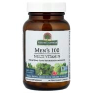 Nature's Answer, Men's 100, мультивитамины, 60 вегетарианских капсул — изображение 3