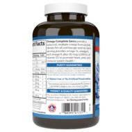 Carlson - Omega Complete Gems, Омега-3-6-9, пойманные в дикой природе, экологически чистые источники, здоровье сердца, поддержка функции суставов и иммунитета, 90 мягких таблеток — изображение 3