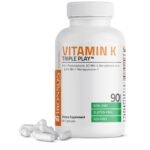 Bronson - Vitamin K Triple Play, с витамином К1 и К2, 550 мкг, 90 капсул