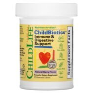 ChildLife Essentials, LiveBiotics, поддержка иммунитета и пищеварения, натуральный ягодный вкус, 5 млрд КОЕ, 30 жевательных таблеток - Image 3