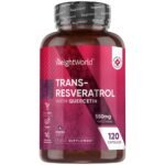 WeightWorld Trans Resveratrol с Кверцетином, 550 мг, 120 капсул