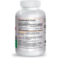 Bronson Витамин K2 (MK7) с добавкой повышенной прочности D3 Здоровье костей и сердца Формула без ГМО 10 000 МЕ витамина D3 и 60 мкг витамина K2 MK-7 Легко проглатываемый витамин D и K, 60 капсул - Image 2