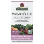 Nature's Answer, 100, мультивитамины для женщин, 60 вегетарианских капсул
