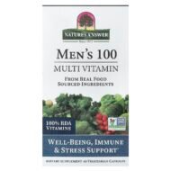 Nature's Answer, Men's 100, мультивитамины, 60 вегетарианских капсул