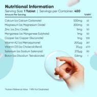 WeightWorld Calcium, Magnesium, Zinc, Vitamin D3, 400 таблеток — изображение 2