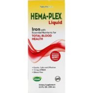 Nature's Plus, Железо жидкое средство Hema-Plex, ягодное ассорти, 250 мл (26) - Image 4