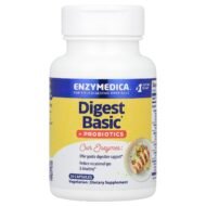 Enzymedica, Digest Basic, с пробиотиками, 30 капсул