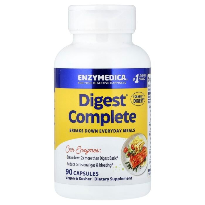 Enzymedica, Digest Complete, 90 капсул