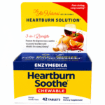 Enzymedica, Heartburn Soothe, средство от изжоги, апельсин и ваниль, 42 таблетки